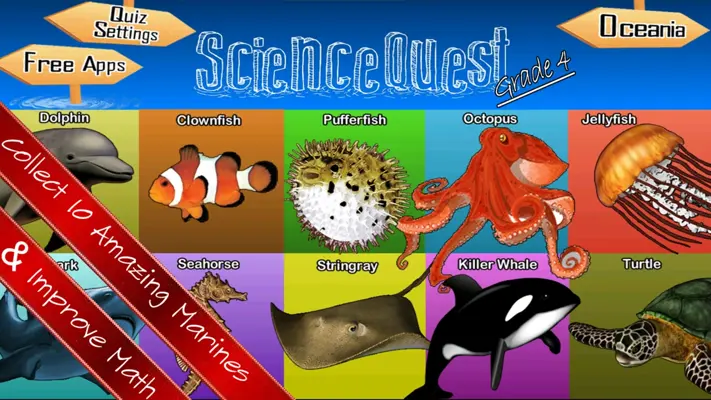 Science Quest - Fourth Grade android App screenshot 0